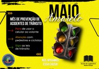 🚦 Maio Amarelo: juntos pela vida no trânsito! 💛