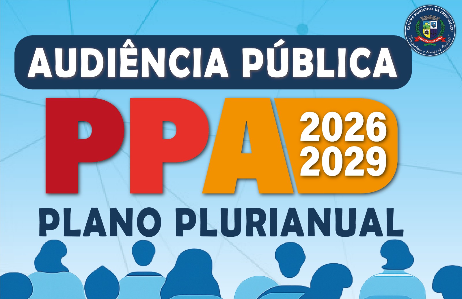 AUDIÊNCIA PÚBLICA – PPA 2026 a 2029