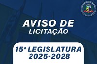 Aviso de Pregão Eletronico nº 008/2025 - Aquisição de Móveis. 
