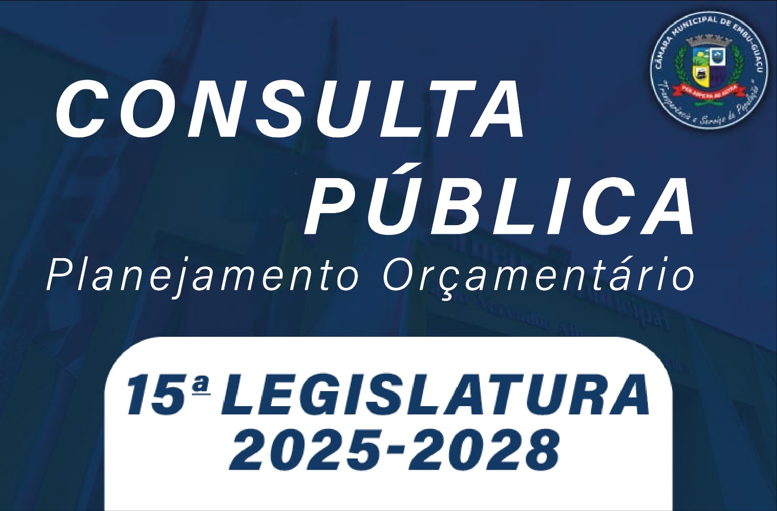 CONSULTA PÚBLICA - ORÇAMENTO MUNICIPAL