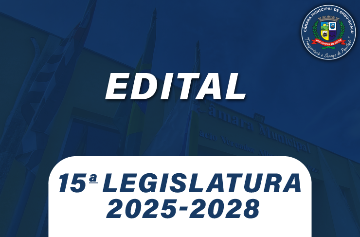 EDITAL Nº 023/2025 - EMENDAS PPA 2026-20229