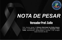 LUTO OFICIAL PELO FALECIMENTO DO VEREADOR PROF. COLLE