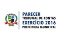 Parecer de Contas - Prefeitura 2016 Parecer de Contas - Prefeitura 2016