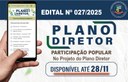 SUGESTÕES DE EMENDAS AO PLANO DIRETOR - (Edital nº 027/2025)