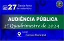 AUDIÊNCIA PÚBLICA relativa à Prestação de Contas da Secretaria Municipal da Educação AUDIÊNCIA PÚBLICA relativa à Prestação de Contas da Secretaria Municipal da Educação
