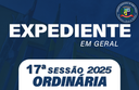 17ª Sessão Ordinária