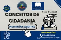 CURSO "CONCEITOS DE CIDADANIA" – ESCOLA DO LEGISLATIVO 